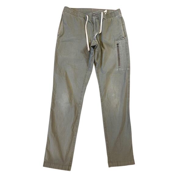 VUORI Khaki Green Lightweight Ripstop Hiking Outdoors Drawstring Women's LARGE - Picture 1 of 10